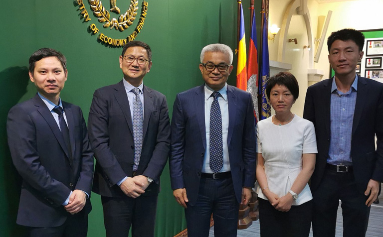 President Sima Xiao Leads UPDIS Delegation to Present Preliminary Concepts for the Sihanoukville Multi-functional Economic Zone Master Plan to the Cambodian National Committee on Economic and Financial Policy