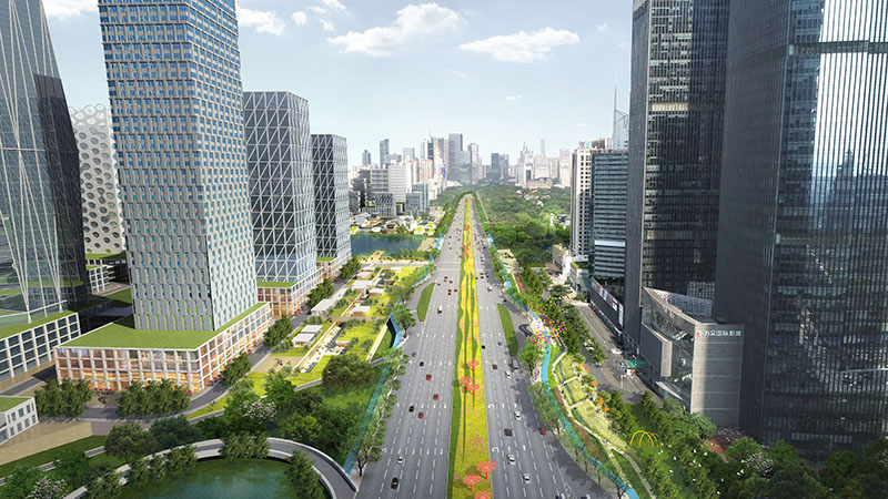 International Competition for Landscape Design and Spatial Planning of Shennan Avenue, Shenzhen